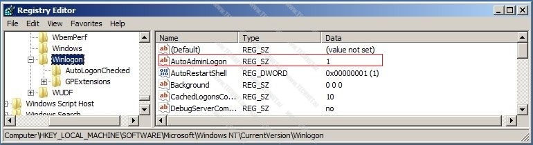 autoadminlogon