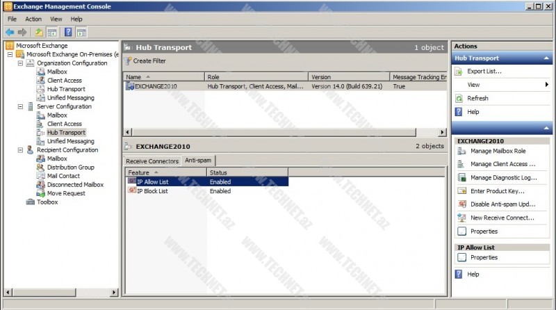 Anti-Spam configuration19