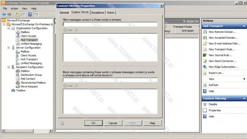 Anti-Spam configuration3