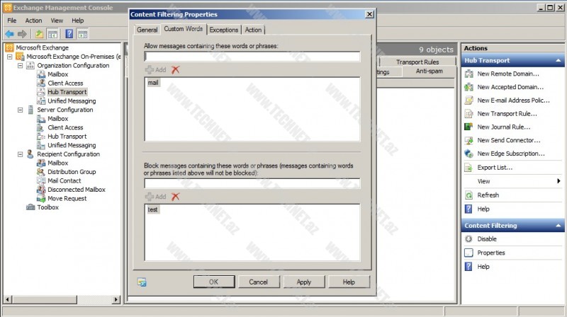 Anti-Spam configuration4