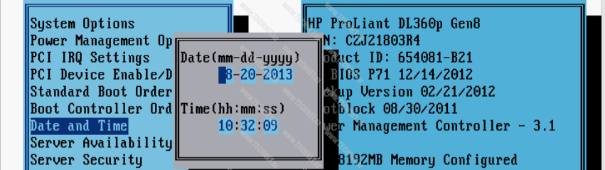 HP-DL-360p-Gen8-Bios-Date-Time-10