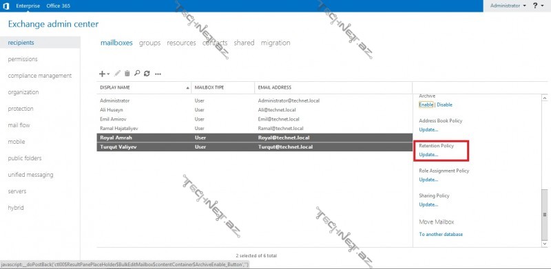 retention policies13