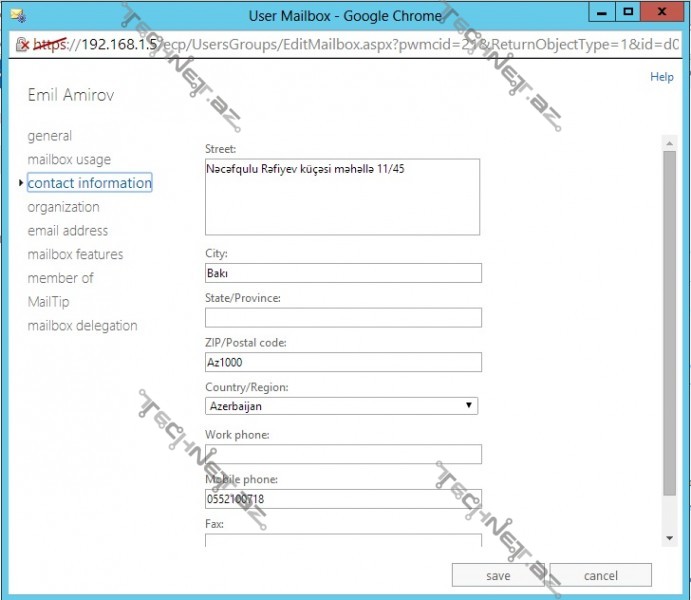 Manage user mailboxes6