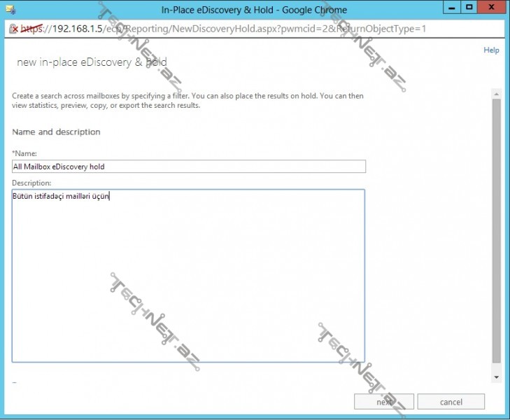 in-place eDiscovery & hold3