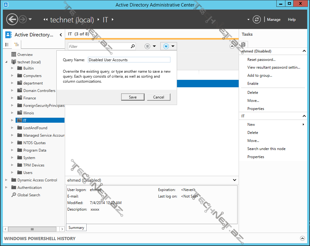 active directory administrative center