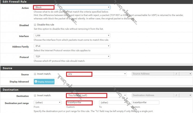 restrict access to managemnent8